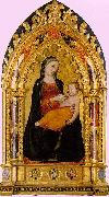 Niccolo di Pietro Gerini Madonna and Child 6 painting